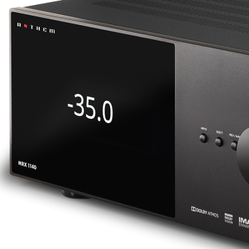 Anthem MRX 1140 8K (Black) Dolby Atmos and DTS:X AV Receiver